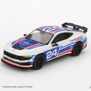 MGT01172-L - Mini GT - 1:64 Ford Mustang Dark Horse #24 Ford Performance Racing School  (7cm Long)