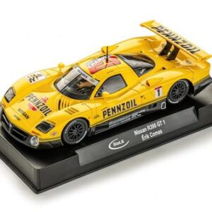 SI-CA14f - Slot.it 1:32 Nissan R390 GT1 Long Tail #1 - Érik Comas (14cm Long Slot Car)